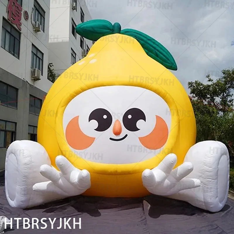 Giant inflatable cartoon lemon air model fruit mascot Outdoor playground square decoration activity advertising props
Giant inflatable cartoon lemon air model fruit mascot Outdoor playground square decoration activity advertising props