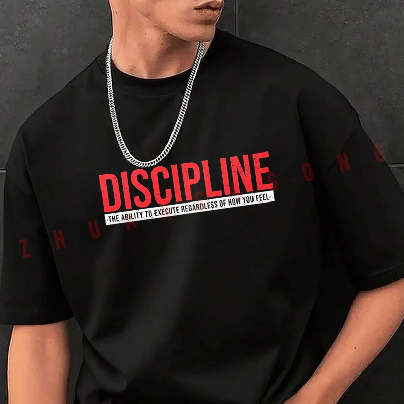 Discipline The Ability To Execute Regardless TShirt Vintage Clothes Plain Mens Funny T Shirts Casual Clothing Harajuku
Discipline The Ability To Execute Regardless TShirt Vintage Clothes Plain Mens Funny T Shirts Casual Clothing Harajuku