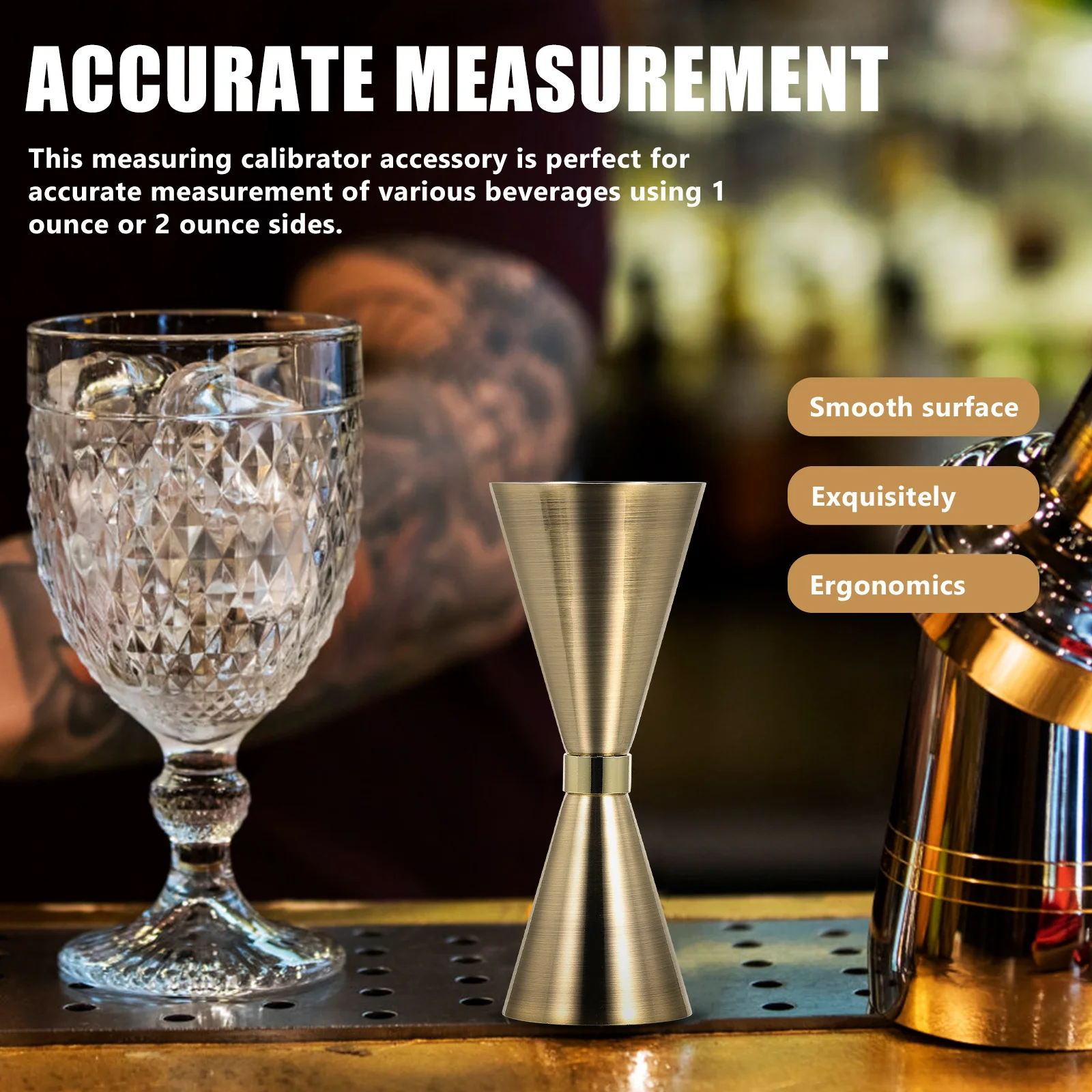 Measurer Cocktail Shaker Measuring Jigger Bartender Cup Making Tool Bartenders Home
Measurer Cocktail Shaker Measuring Jigger Bartender Cup Making Tool Bartenders Home