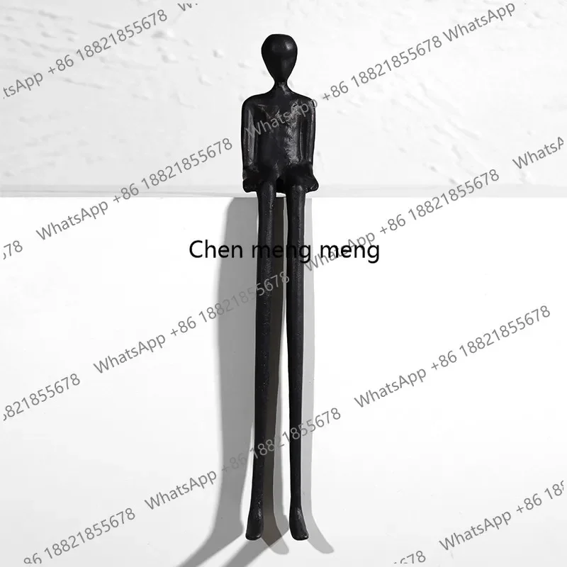 Modern minimalist abstract sculpture, figure ornament model room, living room entrance art soft decoration
Modern minimalist abstract sculpture, figure ornament model room, living room entrance art soft decoration