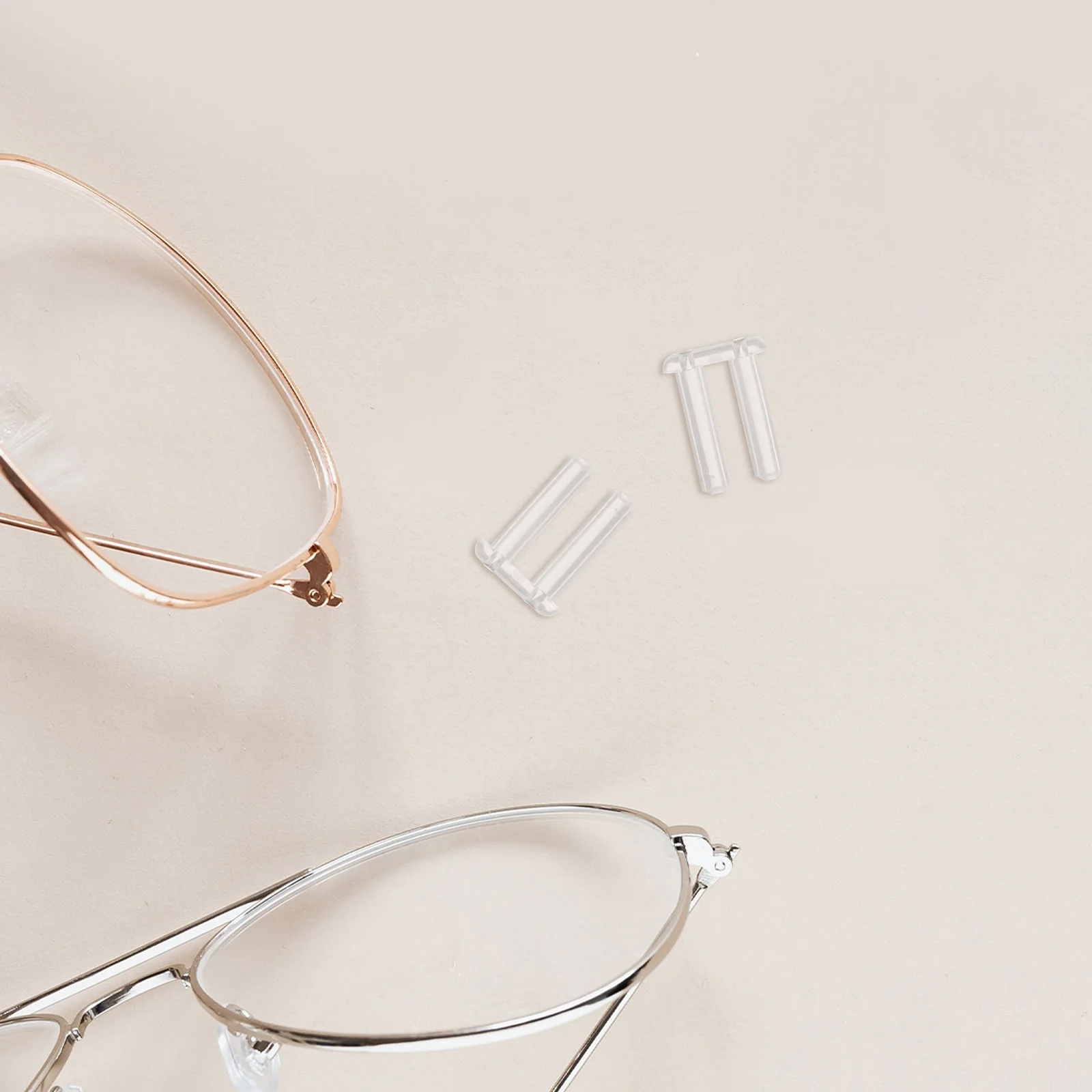 200pcs Eyeglass Nose Pad Accessories Clear Plastic Compression Sleeves For Rimless Frames Bushing Pin Replacement Tools
200pcs Eyeglass Nose Pad Accessories Clear Plastic Compression Sleeves For Rimless Frames Bushing Pin Replacement Tools