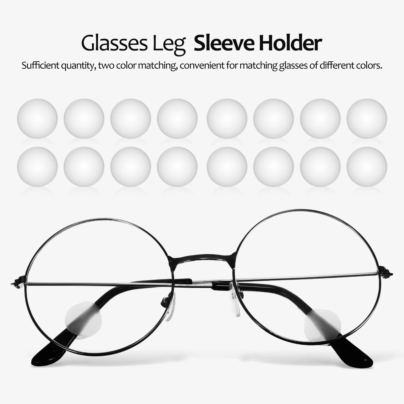 10 Pairs Glasses Ear Hook Transparent White Silicone Retainer Secure Stopper Slip Preventer Eyeglasses Accessories
10 Pairs Glasses Ear Hook Transparent White Silicone Retainer Secure Stopper Slip Preventer Eyeglasses Accessories