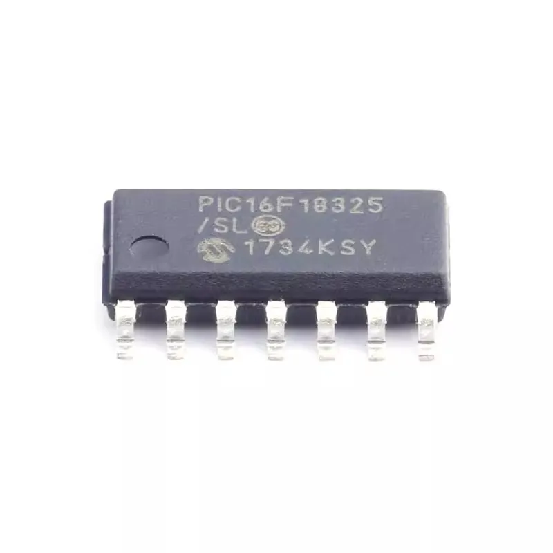 Микроконтроллер со встроенной микросхемой IC Flash MCU Chip 10adet PIC16F18325-I/SL SOIC14
Микроконтроллер со встроенной микросхемой IC Flash MCU Chip 10adet PIC16F18325-I/SL SOIC14