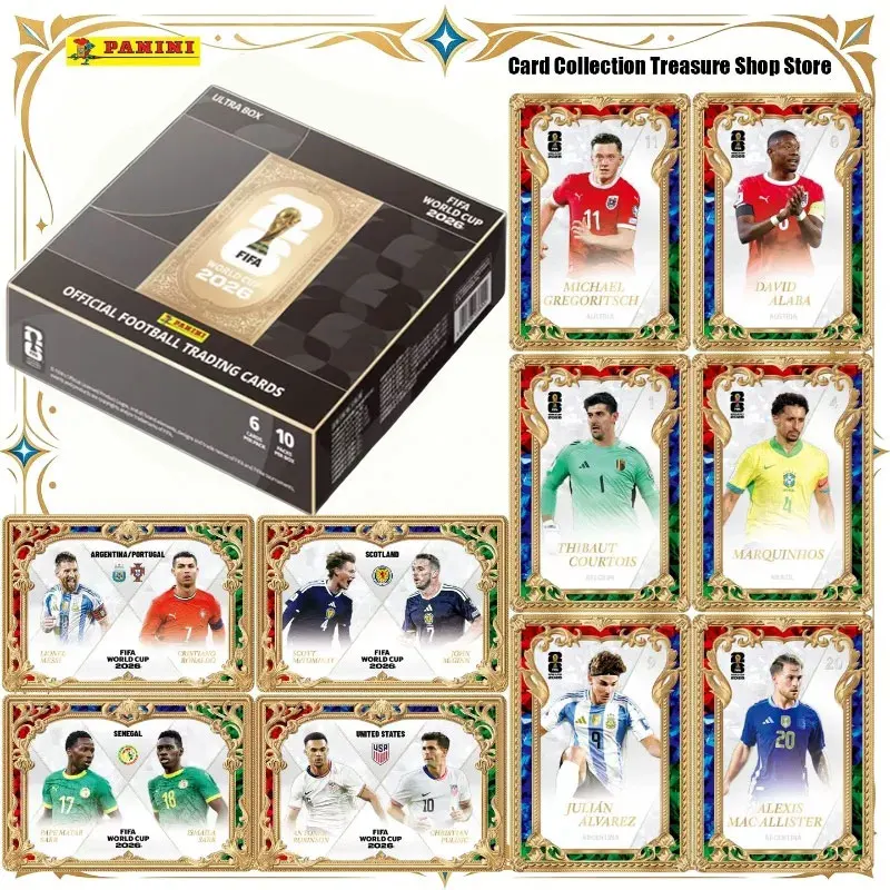 Panini × KAYOU Official FIFA World Cup Cards Extraordinary Edition Messi Mbappé Haaland Yamal Collectible Cards for Soccer Fans
Panini × KAYOU Official FIFA World Cup Cards Extraordinary Edition Messi Mbappé Haaland Yamal Collectible Cards for Soccer Fans