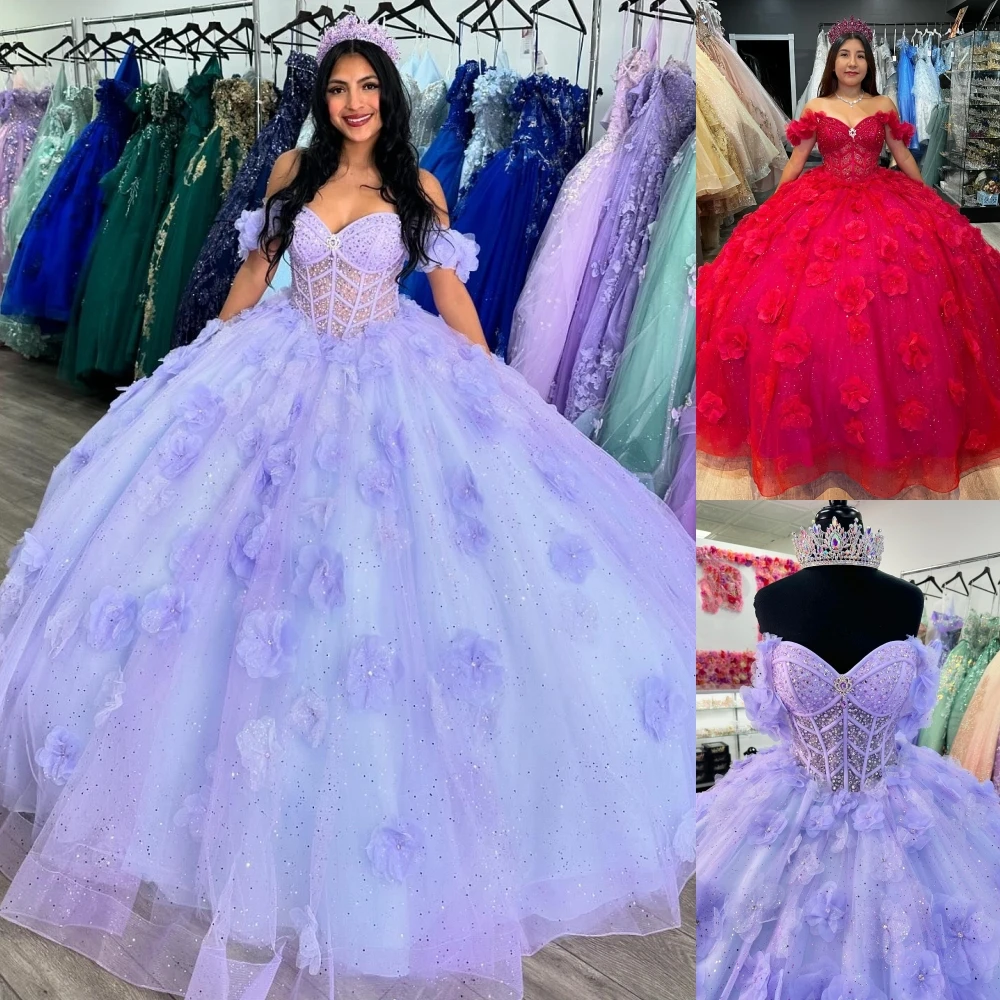 Блестящее тюлевое платье Quinceanera с 3D цветочным принтом Quince, бальное платье, корсет, милое платье для дня рождения 15/16, Vestidos De 15 Ano, синяя орхидея
Блестящее тюлевое платье Quinceanera с 3D цветочным принтом Quince, бальное платье, корсет, милое платье для дня рождения 15/16, Vestidos De 15 Ano, синяя орхидея