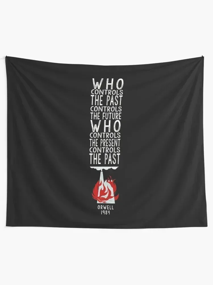 Orwell 1984(for dark background) - who controls the past controls future, who present pas Tapestry Decoration Room Tapestry
Orwell 1984(for dark background) - who controls the past controls future, who present pas Tapestry Decoration Room Tapestry