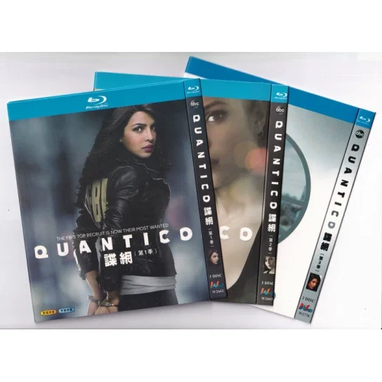 Quantico Season 1-3 (2018) Blu-ray disc8-D
Quantico Season 1-3 (2018) Blu-ray disc8-D
