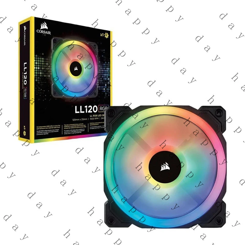 Y+ FOR Corsair LL120 RGB Dual Light Ring LED PWM Fan Single Pack Computer Case Fan
Y+ FOR Corsair LL120 RGB Dual Light Ring LED PWM Fan Single Pack Computer Case Fan