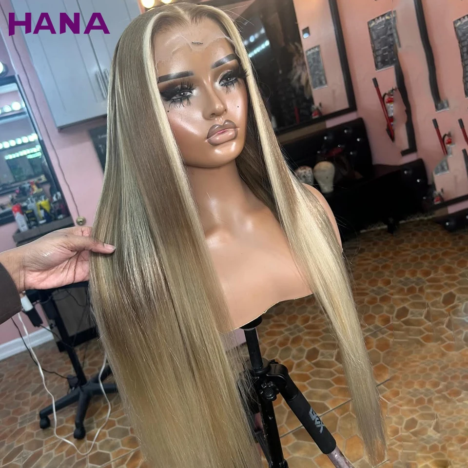 13X6 Lace Frontal Wig Ombre Ash Blonde Colored Straight Human Hair Wigs For Women 13x4 Lace Front Wigs Ash 5x5 Lace Closure Wig
13X6 Lace Frontal Wig Ombre Ash Blonde Colored Straight Human Hair Wigs For Women 13x4 Lace Front Wigs Ash 5x5 Lace Closure Wig