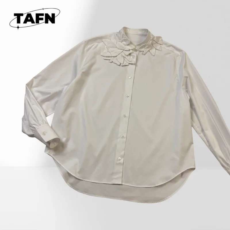 Handmade Petal Shirt Sleeve Micro Lantern Design Women’s Button Down Shirt Color Block Casual Blouse Fashion Casual Long AH0248
Handmade Petal Shirt Sleeve Micro Lantern Design Women’s Button Down Shirt Color Block Casual Blouse Fashion Casual Long AH0248