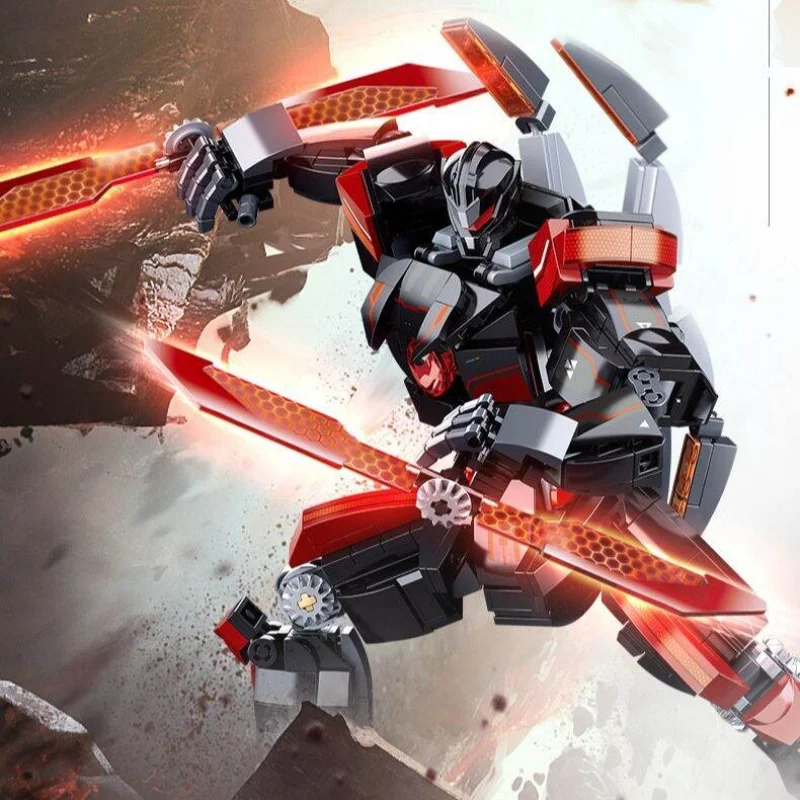 SLUBAN Mech Warrior - Dark Wanderer Building Blocks, 585 Pieces, Educational Robot Assembly Toy, Desktop Ornament
SLUBAN Mech Warrior - Dark Wanderer Building Blocks, 585 Pieces, Educational Robot Assembly Toy, Desktop Ornament