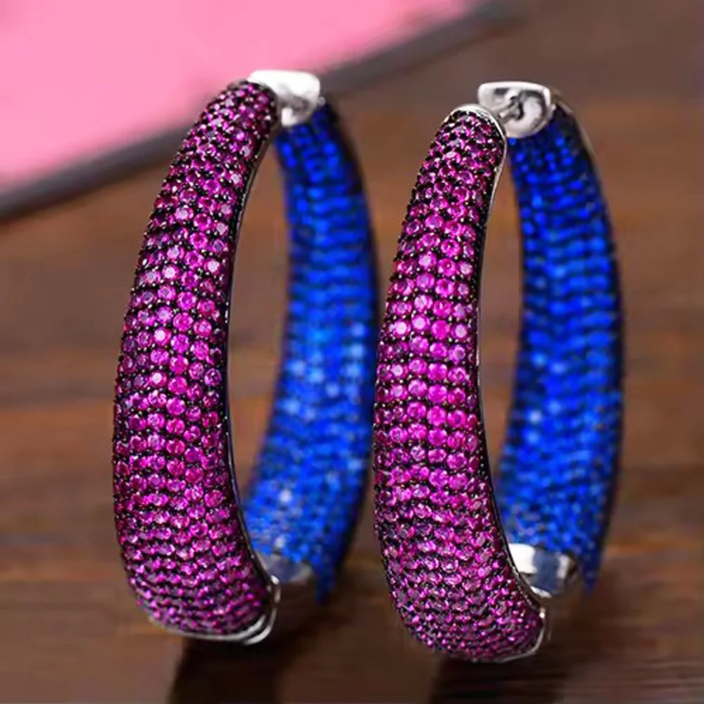 Missvikki New Design Hot Hoop Earrings Women Summer Holiday Party Occasion Top Shiny Cubic Zirconia Best Fashion Jewelry
Missvikki New Design Hot Hoop Earrings Women Summer Holiday Party Occasion Top Shiny Cubic Zirconia Best Fashion Jewelry