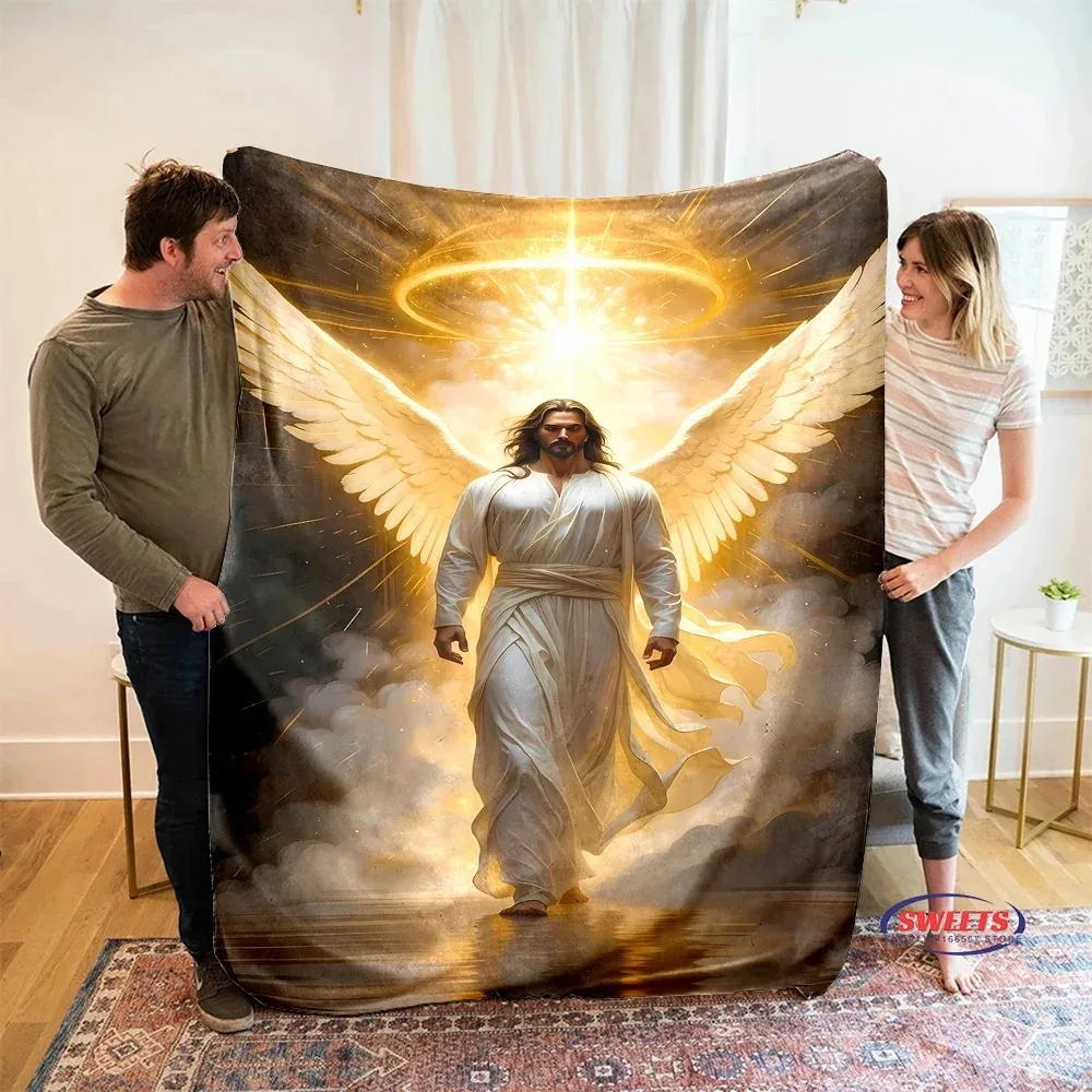 Pray Holy Bible Cross Jesus Soft Flannel Blanket for Bedroom Sofa Picnic BedCover Outdoor Leisure Nap All Season Use Gifts
Pray Holy Bible Cross Jesus Soft Flannel Blanket for Bedroom Sofa Picnic BedCover Outdoor Leisure Nap All Season Use Gifts