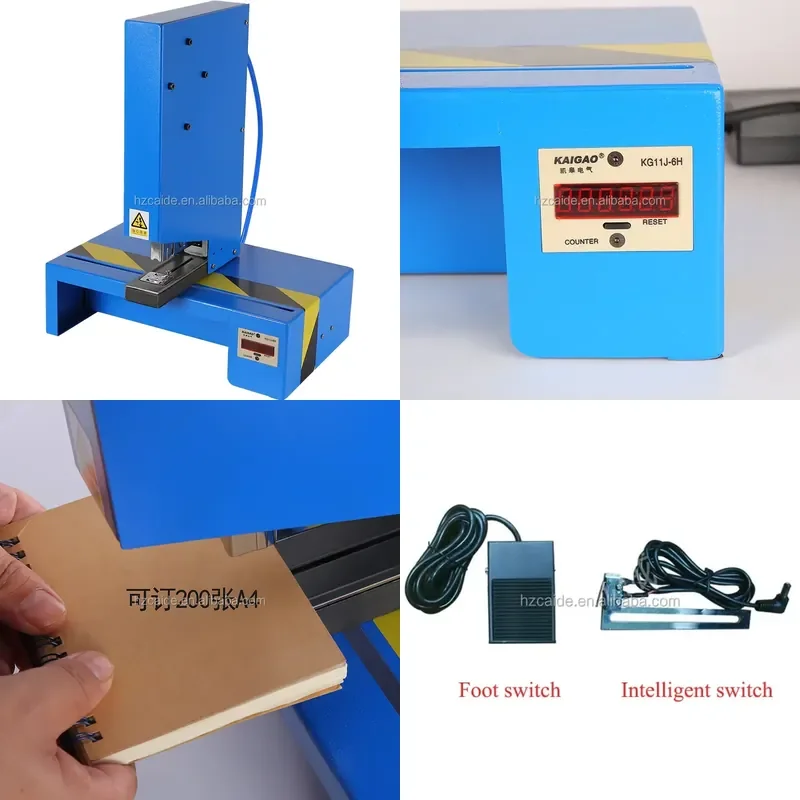 AP01 Desktop Pneumatic 2cm Binding Thickness Single-head Book Stapler Machine for Office Use
AP01 Desktop Pneumatic 2cm Binding Thickness Single-head Book Stapler Machine for Office Use