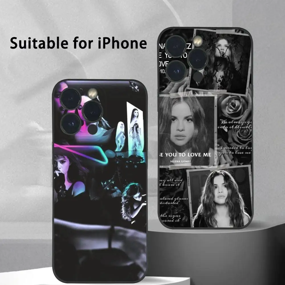 S-Selena Gomez Singer Phone Case For IPhone 16 15 14 13 12 11 Pro Max Plus Mini Frosted Soft Shell Funda
S-Selena Gomez Singer Phone Case For IPhone 16 15 14 13 12 11 Pro Max Plus Mini Frosted Soft Shell Funda