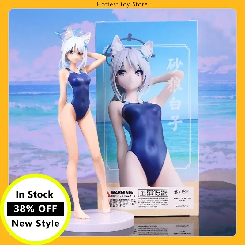 23cm Anime Blue Archive Figures Shiroko Game Toys Swimming Suit Shiroko Sunaokami Figure Doll Cat Ear Figurine Pvc Model Gifts
23cm Anime Blue Archive Figures Shiroko Game Toys Swimming Suit Shiroko Sunaokami Figure Doll Cat Ear Figurine Pvc Model Gifts