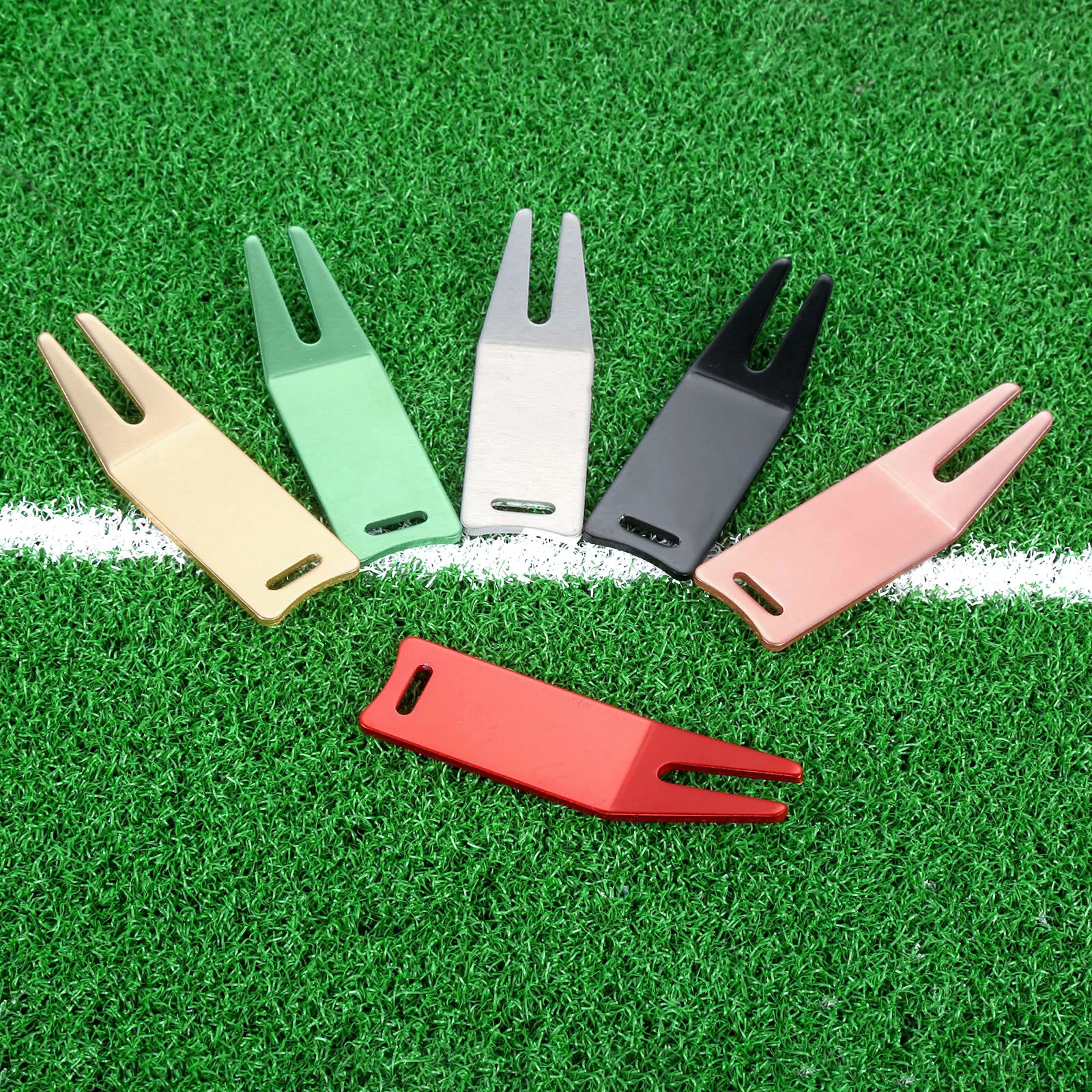 Aluminum Bent Golf Divot Repair Tool Fork Prongs For Putting Green Pitch Lawn Maintenance/Groove Clean/Mark Ball Training Aids
Aluminum Bent Golf Divot Repair Tool Fork Prongs For Putting Green Pitch Lawn Maintenance/Groove Clean/Mark Ball Training Aids