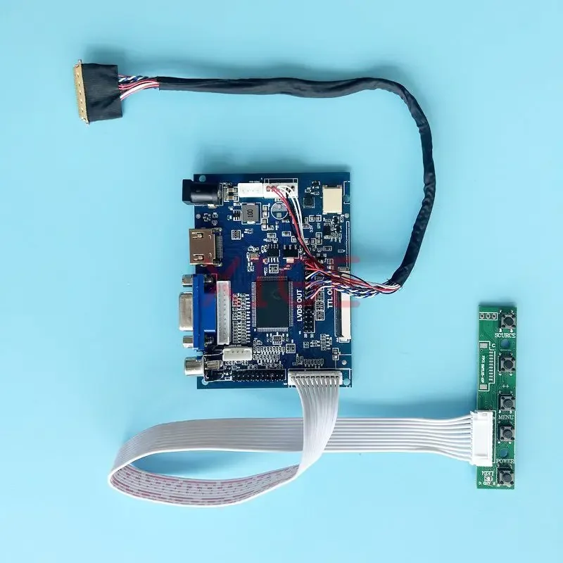 Controller Driver Board Fit B133XW04 B133XW07 Laptop Monitor HDMI-Compatible 40-Pin LVDS DIY Modify Kit 2AV VGA 1366*768 13.3"
Controller Driver Board Fit B133XW04 B133XW07 Laptop Monitor HDMI-Compatible 40-Pin LVDS DIY Modify Kit 2AV VGA 1366*768 13.3"
