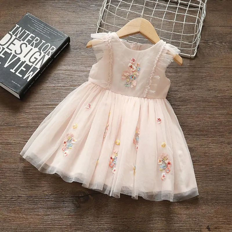 New Style Children's Clothing Mesh Dress for Baby Girls Sleeveless Summer Breathable Princess Dress Baby Summer Outfit
New Style Children's Clothing Mesh Dress for Baby Girls Sleeveless Summer Breathable Princess Dress Baby Summer Outfit