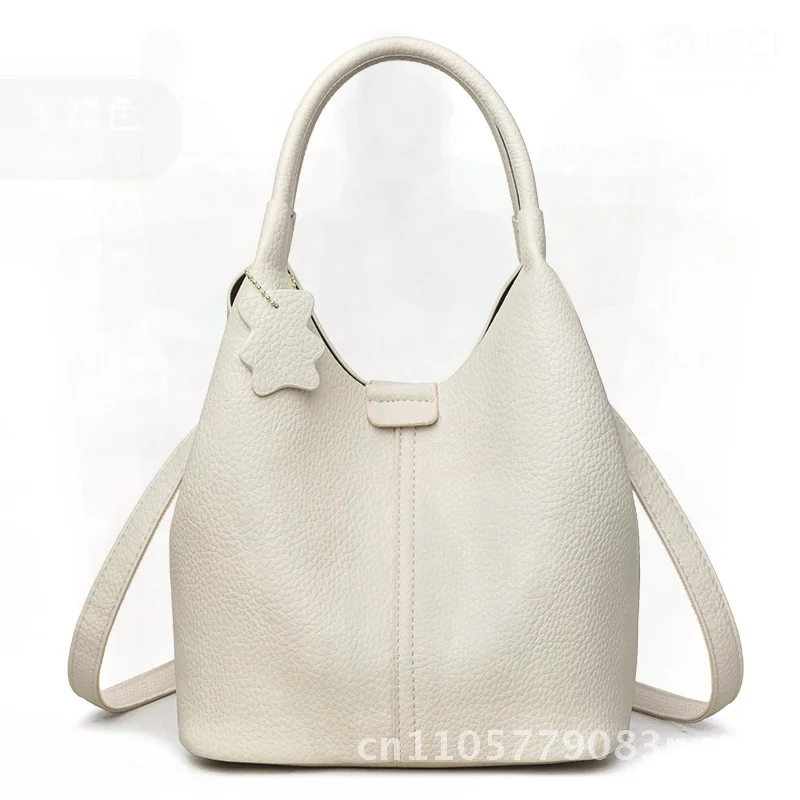 French Hand Bag 2025 High-End Genuine Leather Women's Small All-match Tote Soft Western Style Crossbody Bag Black White Khaki
French Hand Bag 2025 High-End Genuine Leather Women's Small All-match Tote Soft Western Style Crossbody Bag Black White Khaki