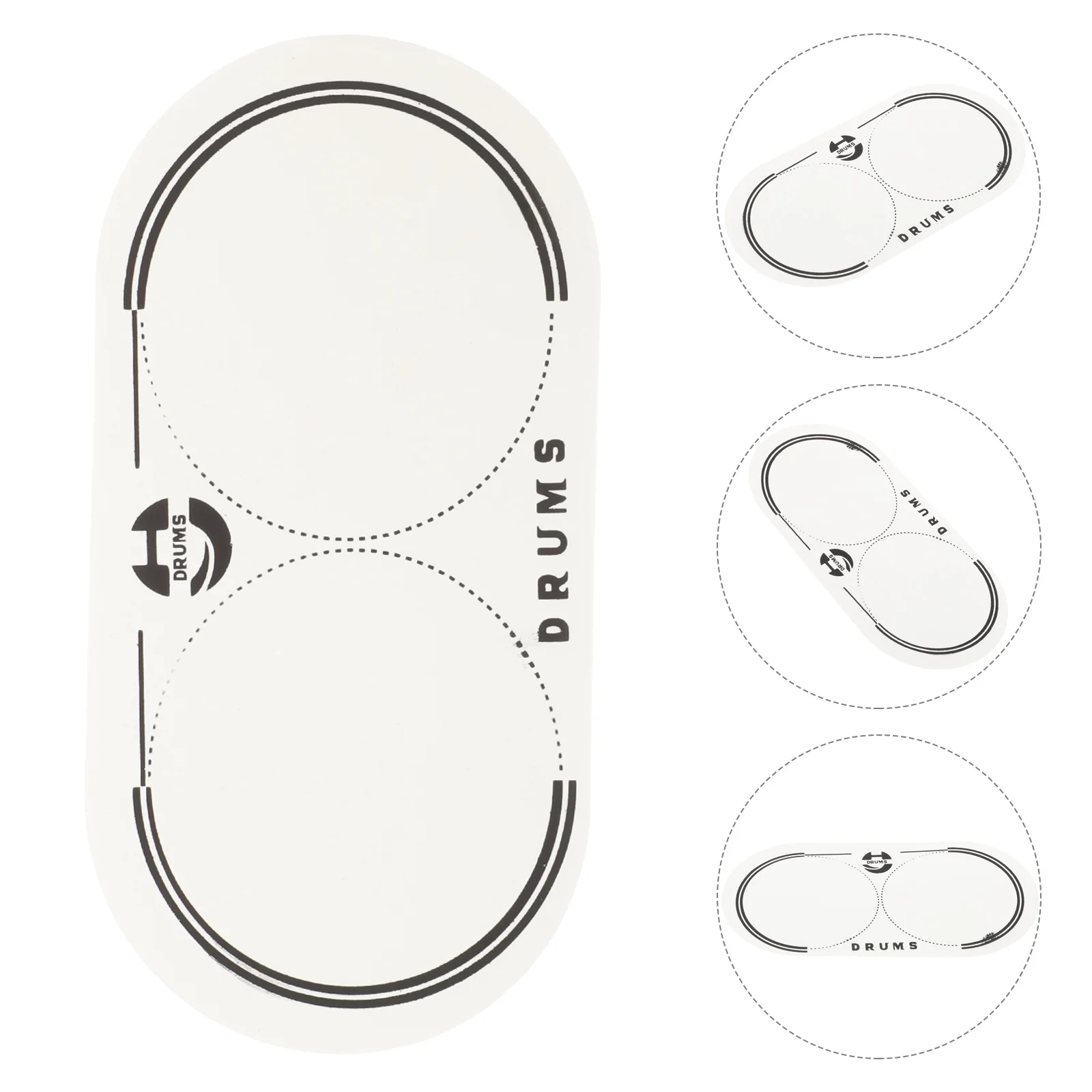 Pad Nail Stickers Percussion Protective Patches Drum Kit White The Pet Double Pedal Part
Pad Nail Stickers Percussion Protective Patches Drum Kit White The Pet Double Pedal Part