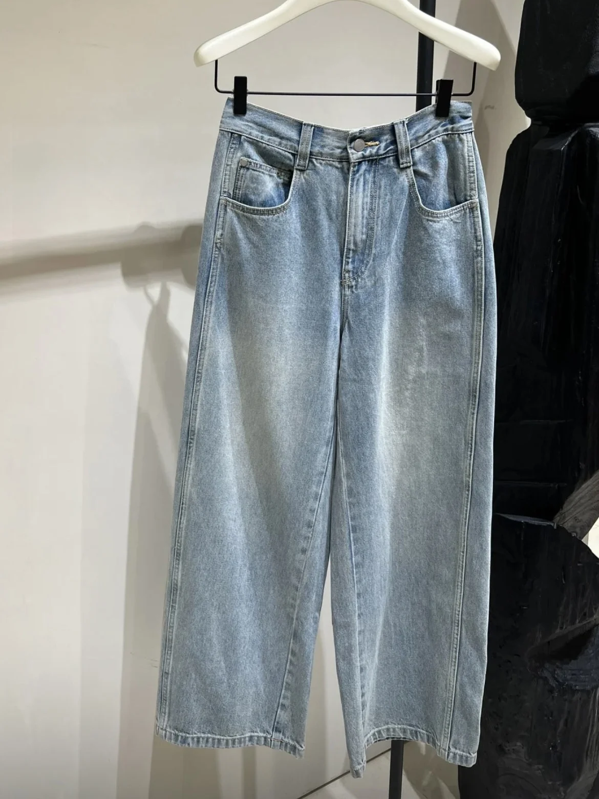 Heidd Sweet And Cool Style Gradient Fake Pocket Light Blue Elastic Waist Denim Jeans Women's High Waist Cotton Summer 2026
Heidd Sweet And Cool Style Gradient Fake Pocket Light Blue Elastic Waist Denim Jeans Women's High Waist Cotton Summer 2026