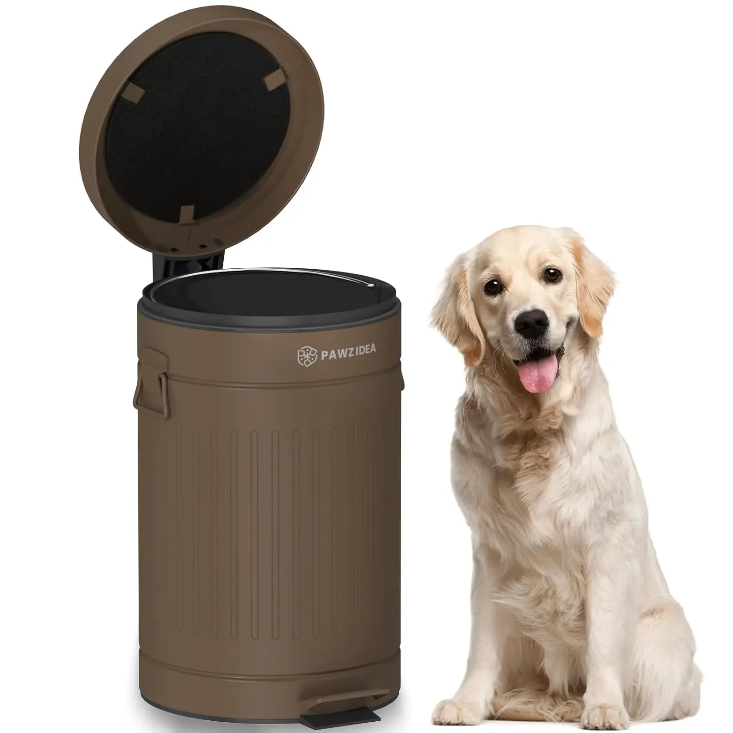 Outdoor Dog Poop Trash Can with Odor Control, Waterproof Pet Waste Container, 3.1Gallon Bin and Activated Carbon Filter
Outdoor Dog Poop Trash Can with Odor Control, Waterproof Pet Waste Container, 3.1Gallon Bin and Activated Carbon Filter