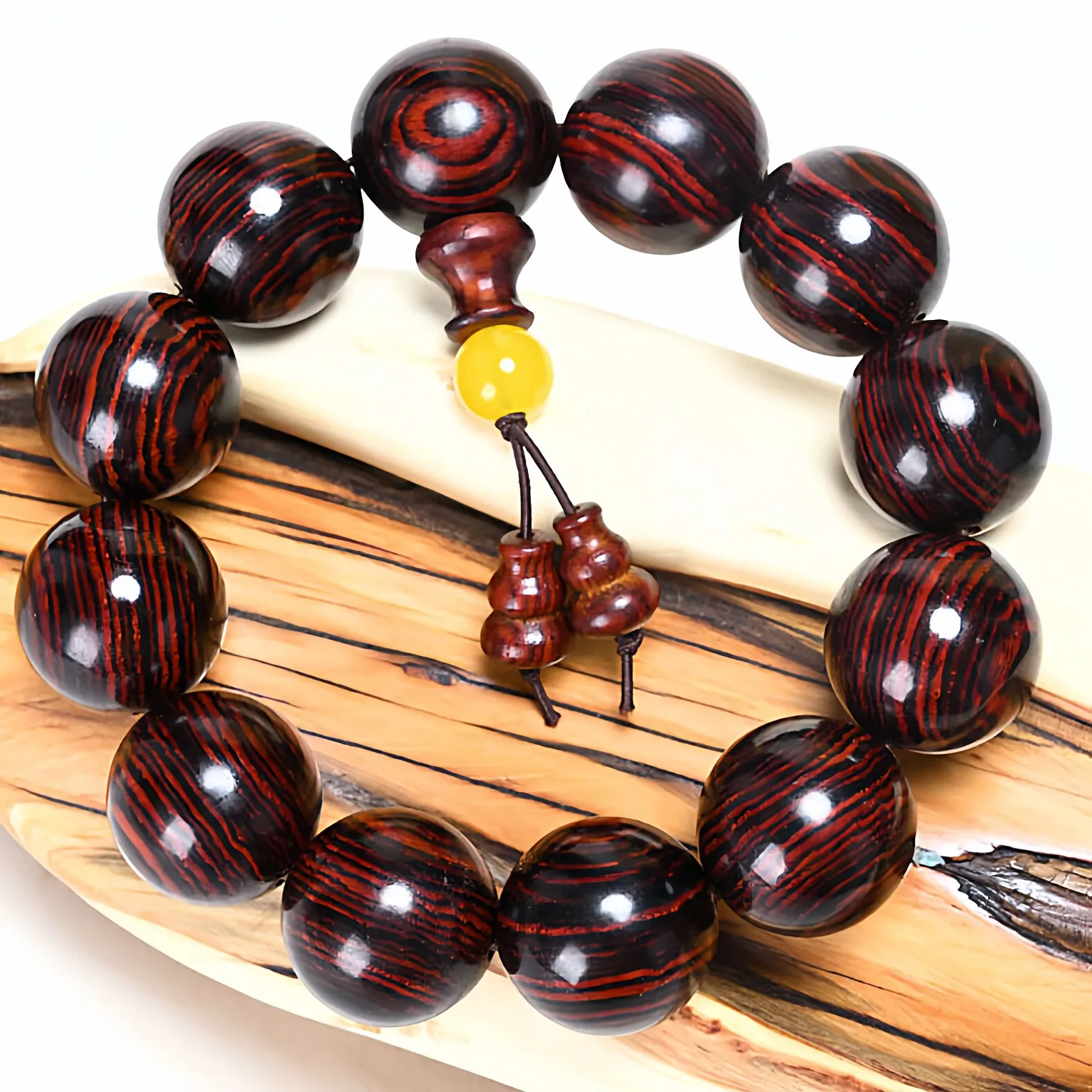 20mm Dalbergia Retusa Bracelet Red Wood Buddhist Beads Prayer Beads Exquisite Handicraft Jewelry Gifts
20mm Dalbergia Retusa Bracelet Red Wood Buddhist Beads Prayer Beads Exquisite Handicraft Jewelry Gifts