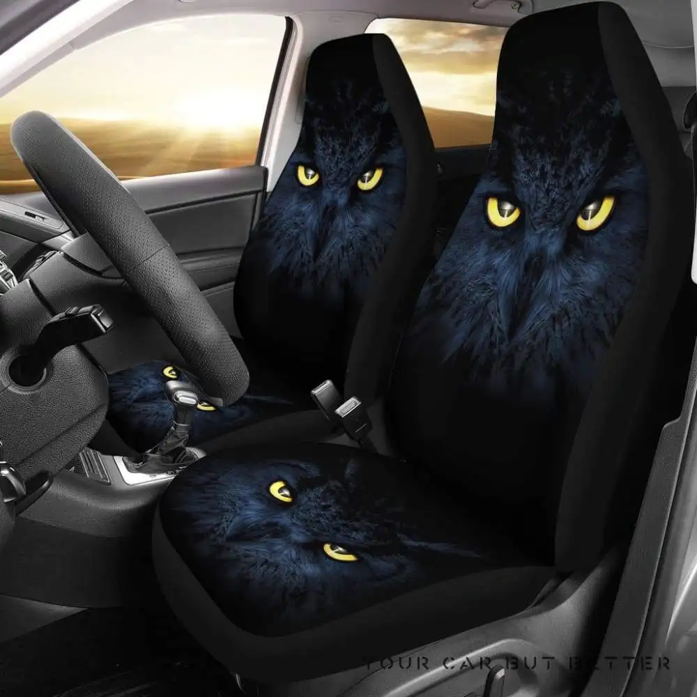 Owl Eyes Night Car Seat Covers Amazing Gift Ideas H200217 192211,Pack of 2 Universal Front Seat Protective Cover
Owl Eyes Night Car Seat Covers Amazing Gift Ideas H200217 192211,Pack of 2 Universal Front Seat Protective Cover