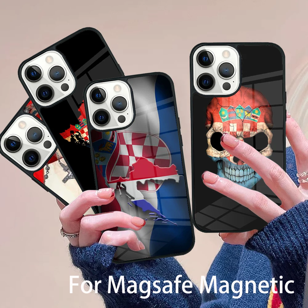 Croatia flag Phone Case Magesafe Magnetic Wireless Charge Cover For IPhone 16 11 12 13 14 15 Pro Max Plus Mini
Croatia flag Phone Case Magesafe Magnetic Wireless Charge Cover For IPhone 16 11 12 13 14 15 Pro Max Plus Mini