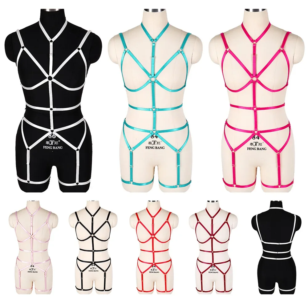 Harness Fashion Sexy Women Lingerie Straps Elastic Bondage Gothic Punk Harajuku Underwear Straps Sword Belt Garter Rave Outfit
Harness Fashion Sexy Women Lingerie Straps Elastic Bondage Gothic Punk Harajuku Underwear Straps Sword Belt Garter Rave Outfit