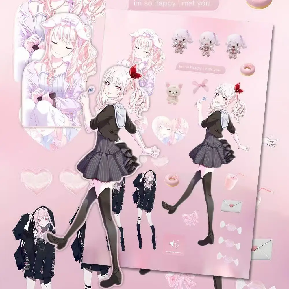 8PCs Anime Pjsk World Plan Roasted Forest Collage Anime Character Character Xiaoshan Ruixi Guka Material Diy Sticker Decorate
8PCs Anime Pjsk World Plan Roasted Forest Collage Anime Character Character Xiaoshan Ruixi Guka Material Diy Sticker Decorate