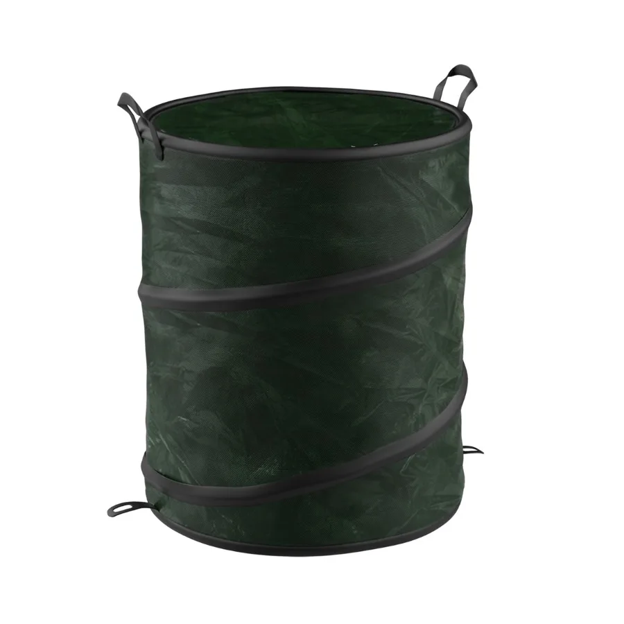 44-Gallon Pop Up Trash Can with Zippered Lid Portable Foldable Outdoor Waste Bin for Camping, Tailgating, Parties, Beach Trips
44-Gallon Pop Up Trash Can with Zippered Lid Portable Foldable Outdoor Waste Bin for Camping, Tailgating, Parties, Beach Trips