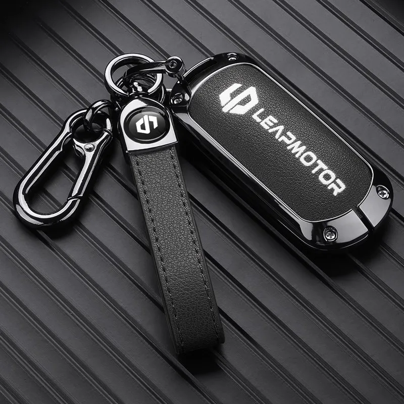 Zinc Alloy Leather Car Key Case for Leapmotor T03 S01 C11 C01 Remote Cover Shell Keychain Ring Holder Fob Interior Accessories
Zinc Alloy Leather Car Key Case for Leapmotor T03 S01 C11 C01 Remote Cover Shell Keychain Ring Holder Fob Interior Accessories