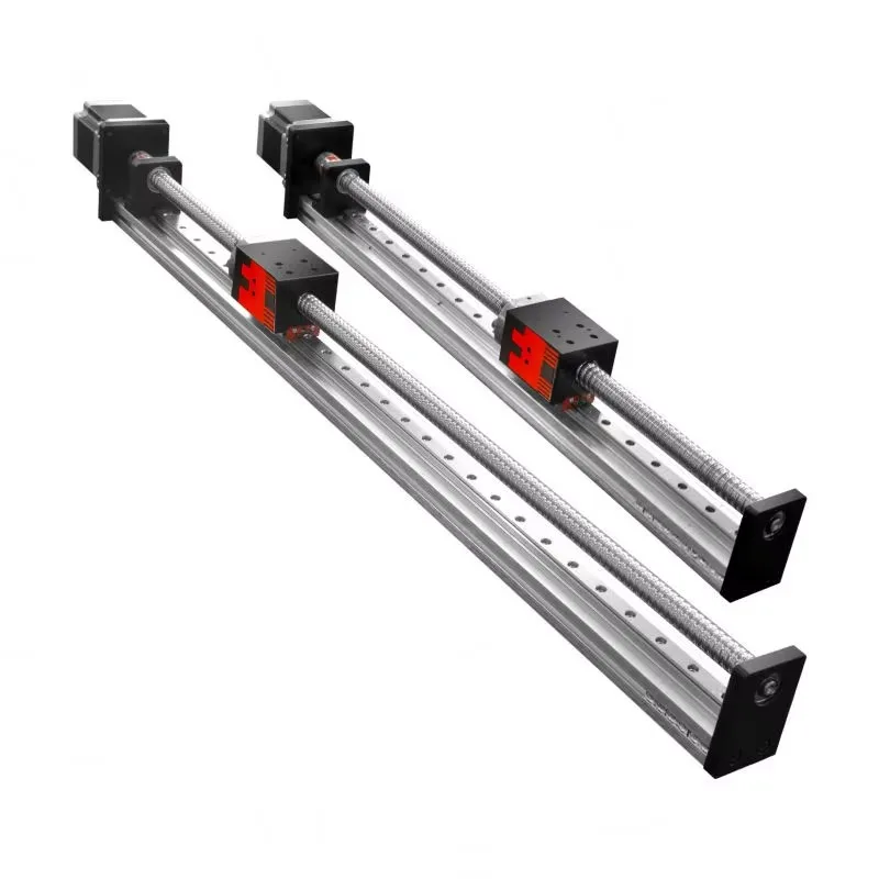 Fast Delivery Aluminum Ball Screw Linear Guide Module with Integrated Stepper Motor
Fast Delivery Aluminum Ball Screw Linear Guide Module with Integrated Stepper Motor