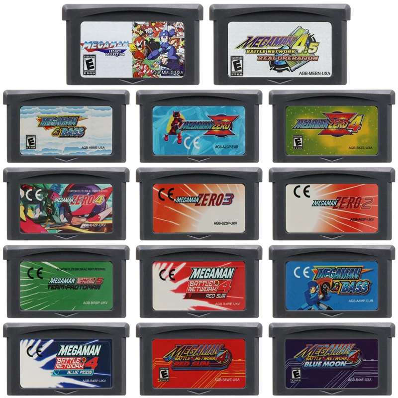 GBA Game Cartridge mMega Man Series 32 Bit Video Games Console Card
GBA Game Cartridge mMega Man Series 32 Bit Video Games Console Card