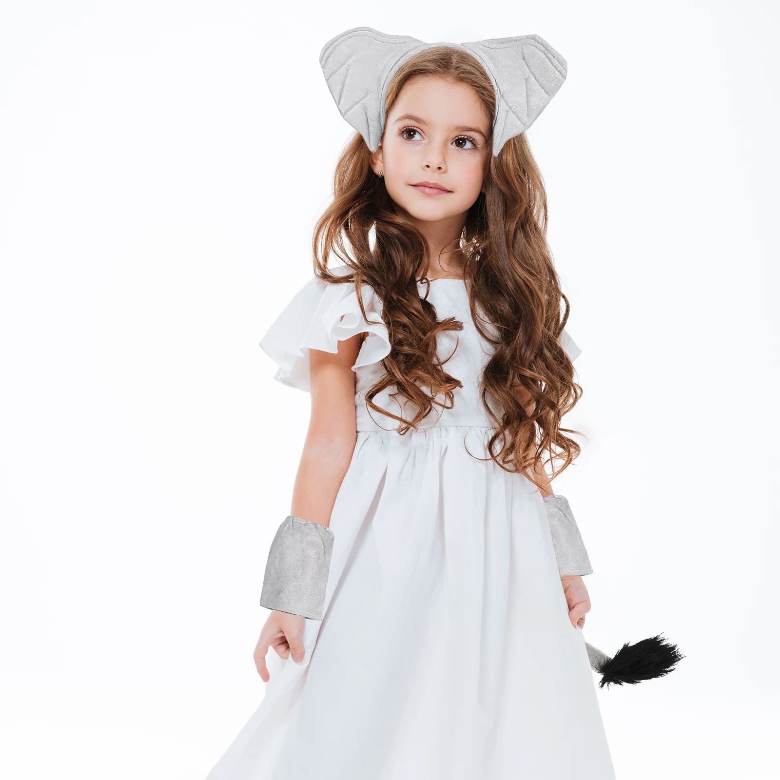 1 set Ears Set For Halloween Cosplay Party Soft Comfortable Kids Halloween Costume With Tail Ear Headband For Women Animal
1 set Ears Set For Halloween Cosplay Party Soft Comfortable Kids Halloween Costume With Tail Ear Headband For Women Animal