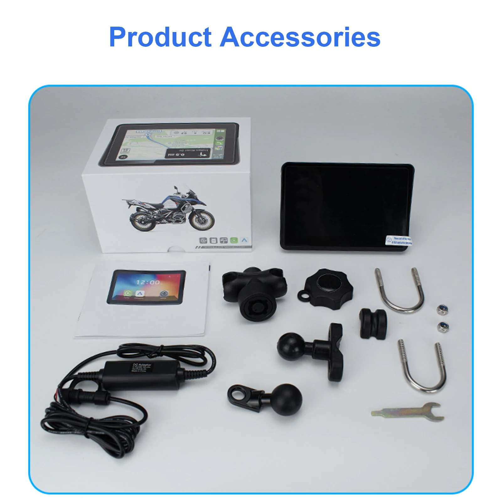5 Inch Touch Motorcycle Special Navigator Outdoor Ipx7 Waterproof External Portable Motorcycle Navigator
5 Inch Touch Motorcycle Special Navigator Outdoor Ipx7 Waterproof External Portable Motorcycle Navigator