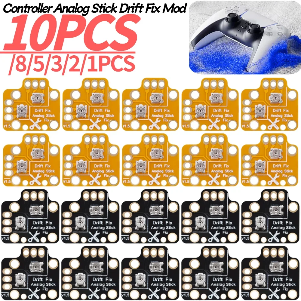 1-10 Pcs Reset Drift Thumbstick Calibration Plate Universal Controller Analog Thumb Stick Drift Fix Mod for PS4 PS5 Xbox One
1-10 Pcs Reset Drift Thumbstick Calibration Plate Universal Controller Analog Thumb Stick Drift Fix Mod for PS4 PS5 Xbox One