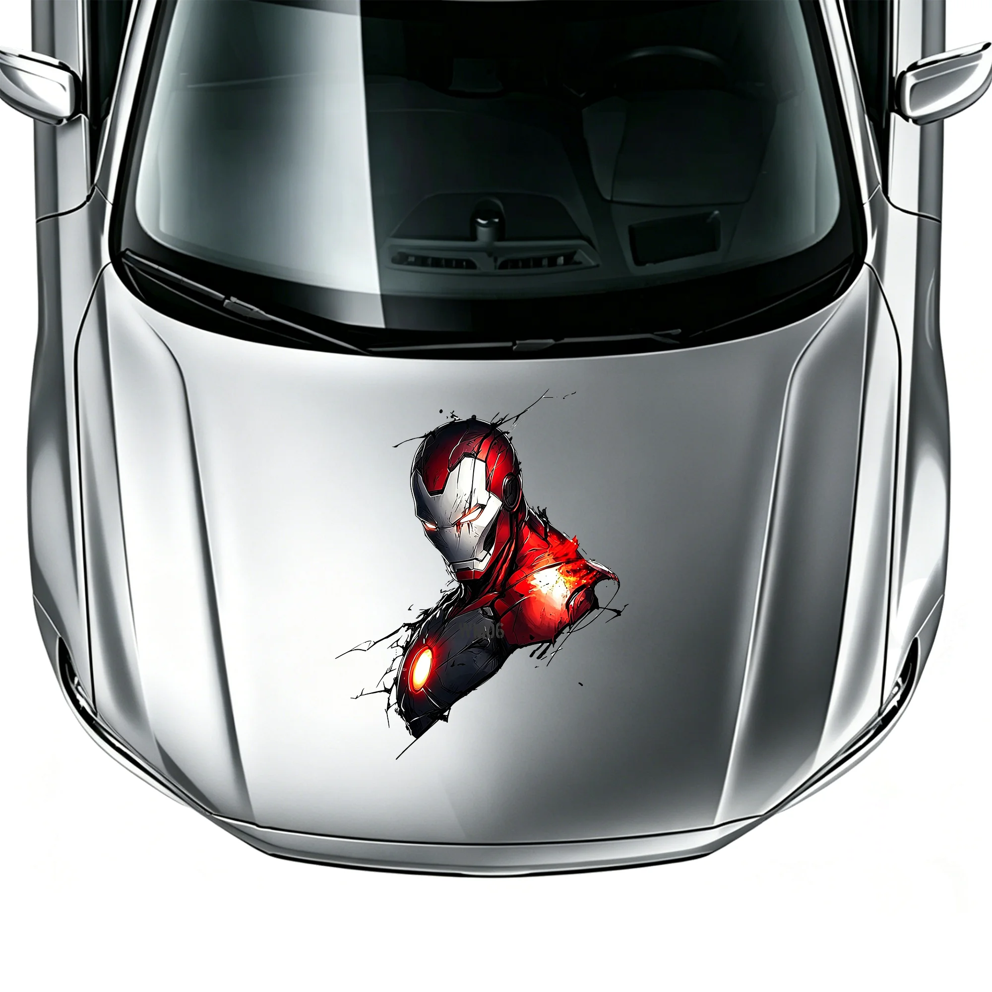 Cool Iron Man Helmet Armor Print Car Hood Side Door Stickers Fashion Personalized Auto Body Decor Fit All Cars
Cool Iron Man Helmet Armor Print Car Hood Side Door Stickers Fashion Personalized Auto Body Decor Fit All Cars