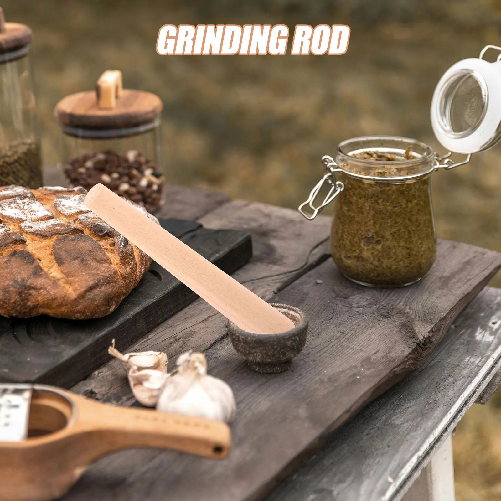 Beech Wood Garlic Grinding Tool Handheld Wooden Pestle Masher Ergonomic Design Kitchen Utensil Easy to Use Wooden Pestle
Beech Wood Garlic Grinding Tool Handheld Wooden Pestle Masher Ergonomic Design Kitchen Utensil Easy to Use Wooden Pestle