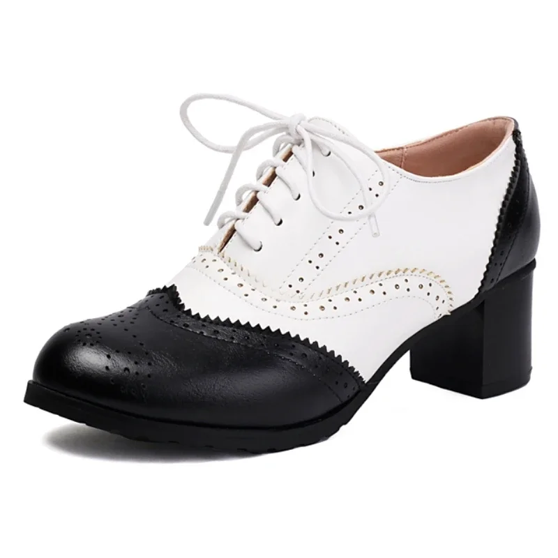 Женские туфли-лоферы на среднем каблуке со шнуровкой, весна 202, лоскутные женские офисные туфли-оксфорды на каблуке, женские туфли большого размера 48
Женские туфли-лоферы на среднем каблуке со шнуровкой, весна 202, лоскутные женские офисные туфли-оксфорды на каблуке, женские туфли большого размера 48