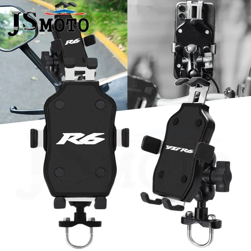 Universal For YAMAHA YZF-R6 YZFR6 YZF R6 Motorcycle Navigator accessories Handlebar Mobile Phone Holder Mount GPS Stand Bracket
Universal For YAMAHA YZF-R6 YZFR6 YZF R6 Motorcycle Navigator accessories Handlebar Mobile Phone Holder Mount GPS Stand Bracket