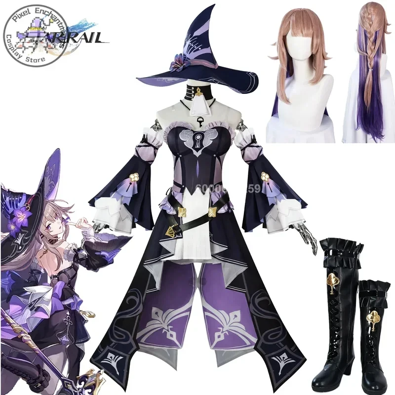 ABC123Game Honkai Star Rail Herta Cosplay Costume Wig Shoes Uniform Full Set Halloween Carnival Party High Quality Los,3'f.5;j.8
ABC123Game Honkai Star Rail Herta Cosplay Costume Wig Shoes Uniform Full Set Halloween Carnival Party High Quality Los,3'f.5;j.8