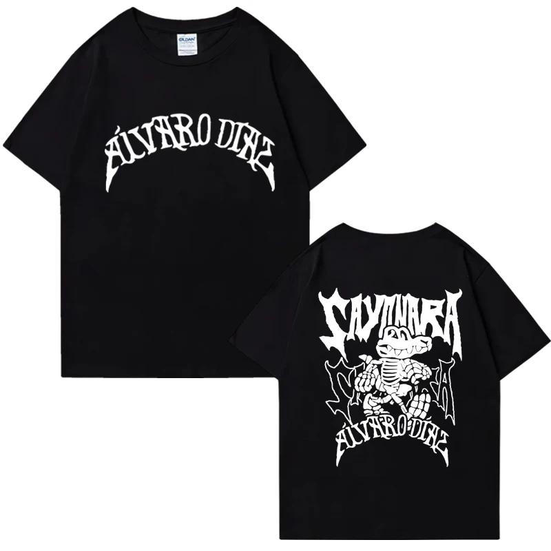 Hot Rapper Alvaro Diaz Double Sided Print T-shirt Men Women vintage Y2k short sleeve T shirts Unisex 100% Cotton clothing Tops
Hot Rapper Alvaro Diaz Double Sided Print T-shirt Men Women vintage Y2k short sleeve T shirts Unisex 100% Cotton clothing Tops