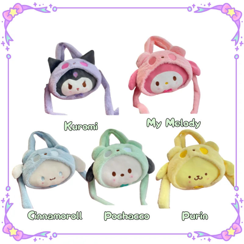 New Kuromi Plush Toy Crossbody Bag Cute Girl Student Handbag New My Melody Single Shoulder Crossbody Bag Toy Girl Birthday Gift
New Kuromi Plush Toy Crossbody Bag Cute Girl Student Handbag New My Melody Single Shoulder Crossbody Bag Toy Girl Birthday Gift