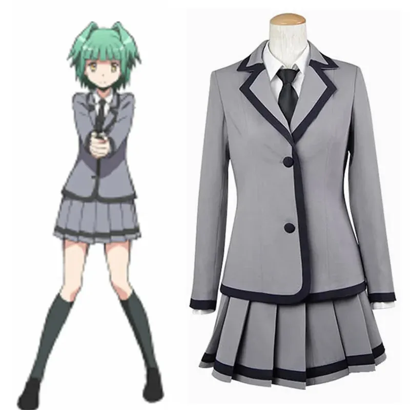 Unisex Anime Cos Assassination Classroom Kayano Kaede Cosplay Costumes Outfit Halloween Christmas Uniform Suits
Unisex Anime Cos Assassination Classroom Kayano Kaede Cosplay Costumes Outfit Halloween Christmas Uniform Suits