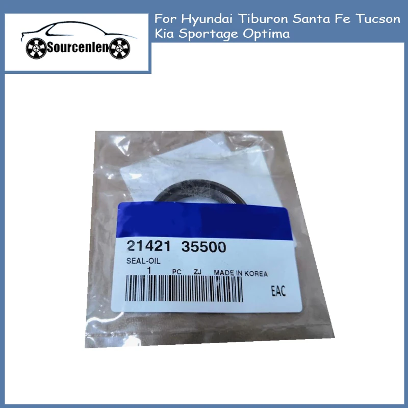 2142135500 21421-35500 Сальник переднего коленчатого вала двигателя для Hyundai Tiburon Santa Fe Tucson для Kia Sportage Optima 
2142135500 21421-35500 Сальник переднего коленчатого вала двигателя для Hyundai Tiburon Santa Fe Tucson для Kia Sportage Optima