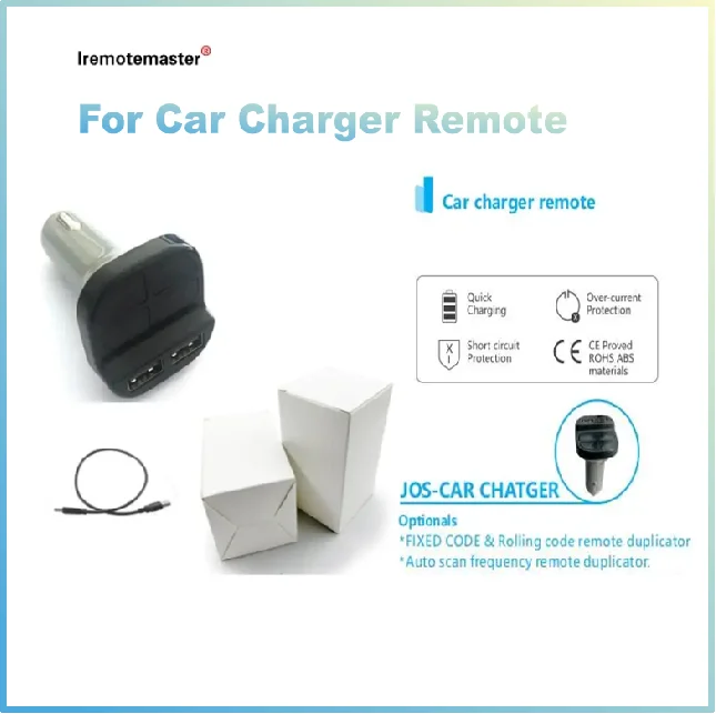 For Car charger remote control 4 frequency in one MULTI CODE 433,92MHZ 868 MHz 12-24V AUTO SCAN Multi-frequency remote duplicato
For Car charger remote control 4 frequency in one MULTI CODE 433,92MHZ 868 MHz 12-24V AUTO SCAN Multi-frequency remote duplicato