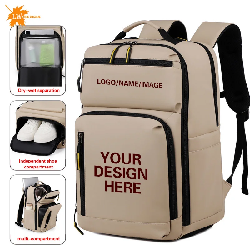 Рюкзак большой вместимости с индивидуальным логотипом, дорожный рюкзак с разделением сухого и влажного воздуха, деловая мужская дорожная сумка, подарок для сотрудника, рюкзак с принтом
Рюкзак большой вместимости с индивидуальным логотипом, дорожный рюкзак с разделением сухого и влажного воздуха, деловая мужская дорожная сумка, подарок для сотрудника, рюкзак с принтом